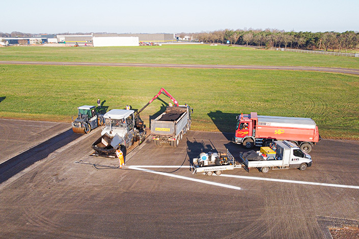 Kempen Airport AWS Asfaltwerken