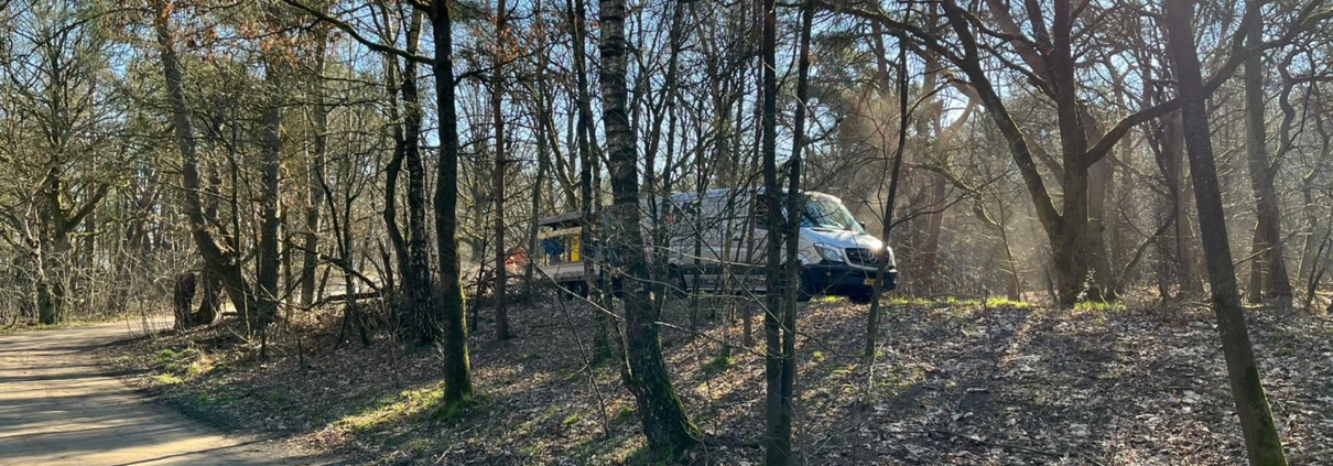 Asfalt van Staatsbosbeheer